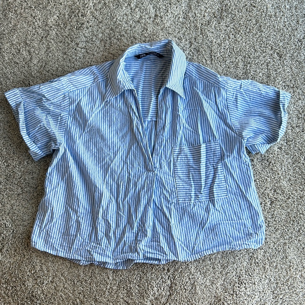 Zara striped shirt